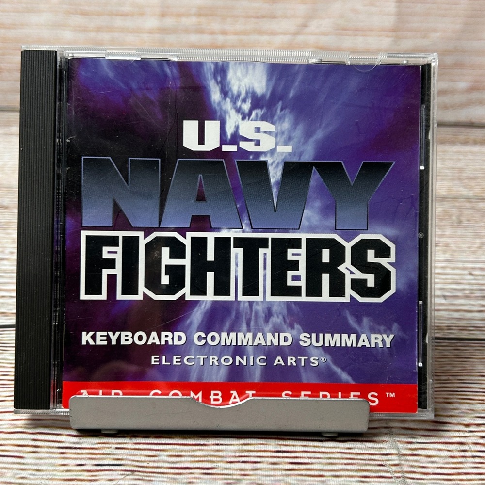 US Navy Fighters Air Combat Series Electronic Arts MS-DOS PC Game 1994 Vintage